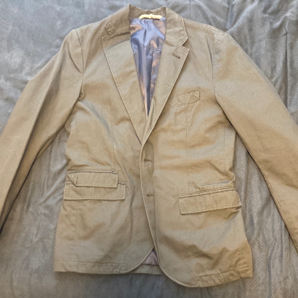 36R Boss Orange Cotton Blazer